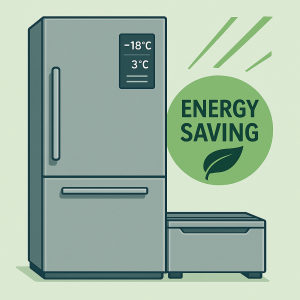 省エネ性能の高い冷蔵庫のイメージ