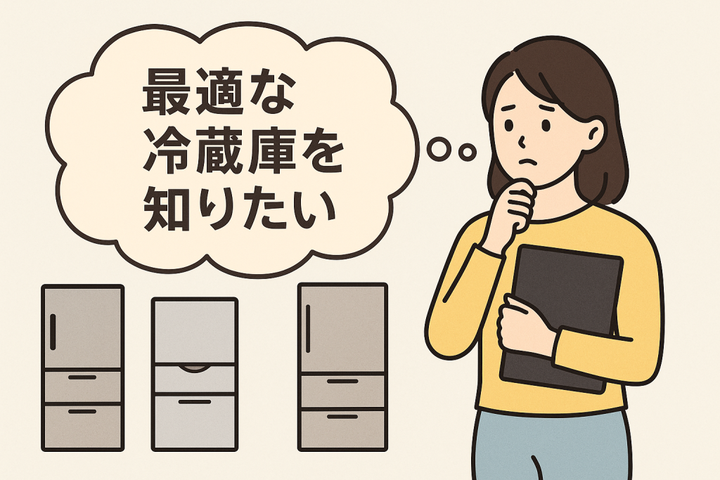 冷蔵庫の設置スペースと寸法の確認図
